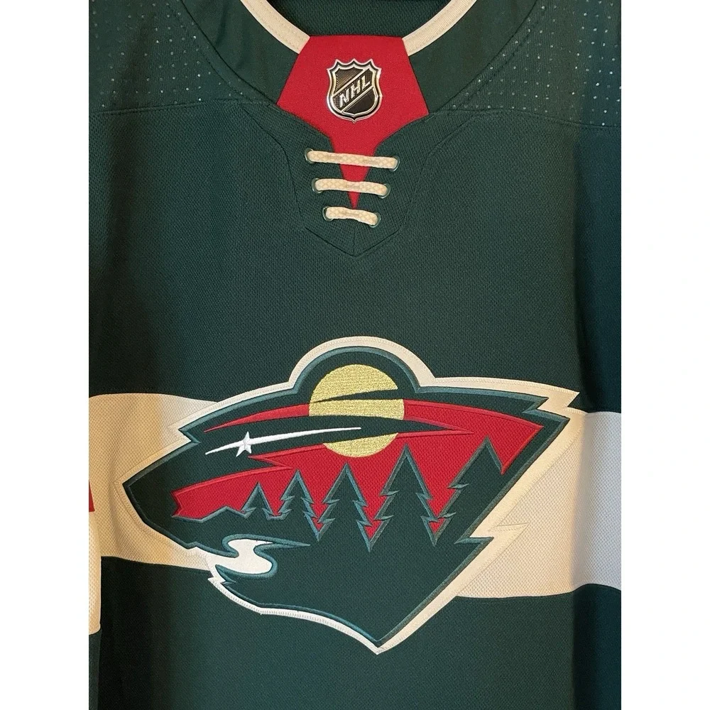 Men's 56 NWT Minnesota Wild Mikael Granlund #64 Adidas Authentic Home Jersey